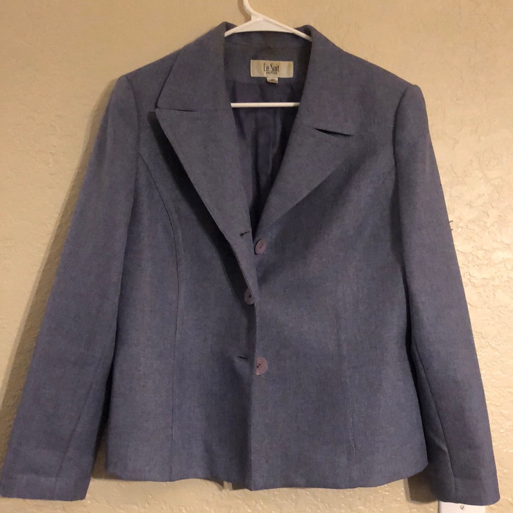 Purple petite blazer